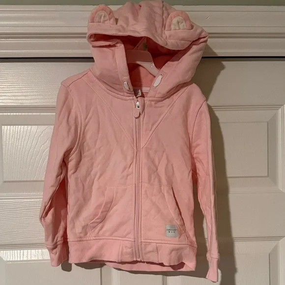 Cubcoats Adorable Pink Hoodie with Cute Ear Details - Picture 1 of 9